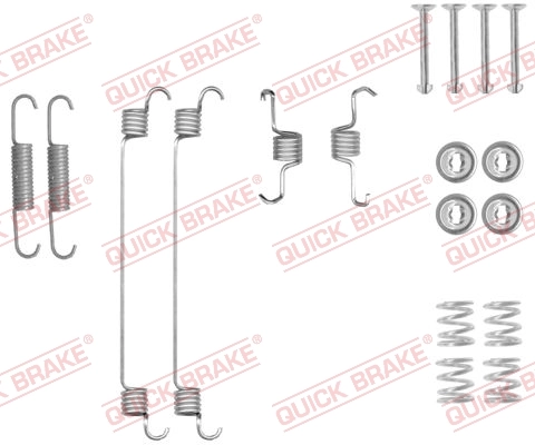 Accessory Kit, brake shoes